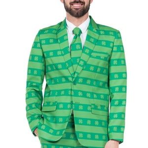 Tipsy Elves Shamrock Blazer and Tie